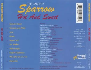 The Mighty Sparrow - Hot And Sweet (1974) {Warner--Wounded Bird WOU2771 rel 2008}