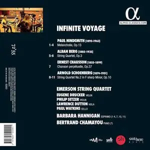 Emerson String Quartet, Barbara Hannigan, Bertrand Chamayou - Infinite Voyage: Schoenberg, Berg, Hindemith, Chausson (2023)