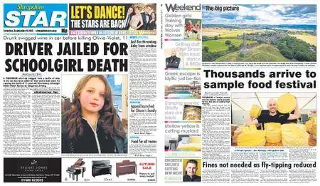 Shropshire Star Shrewsbury Edition – September 09, 2017