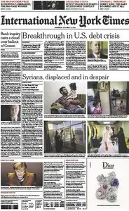 International New York Times October 17 2013