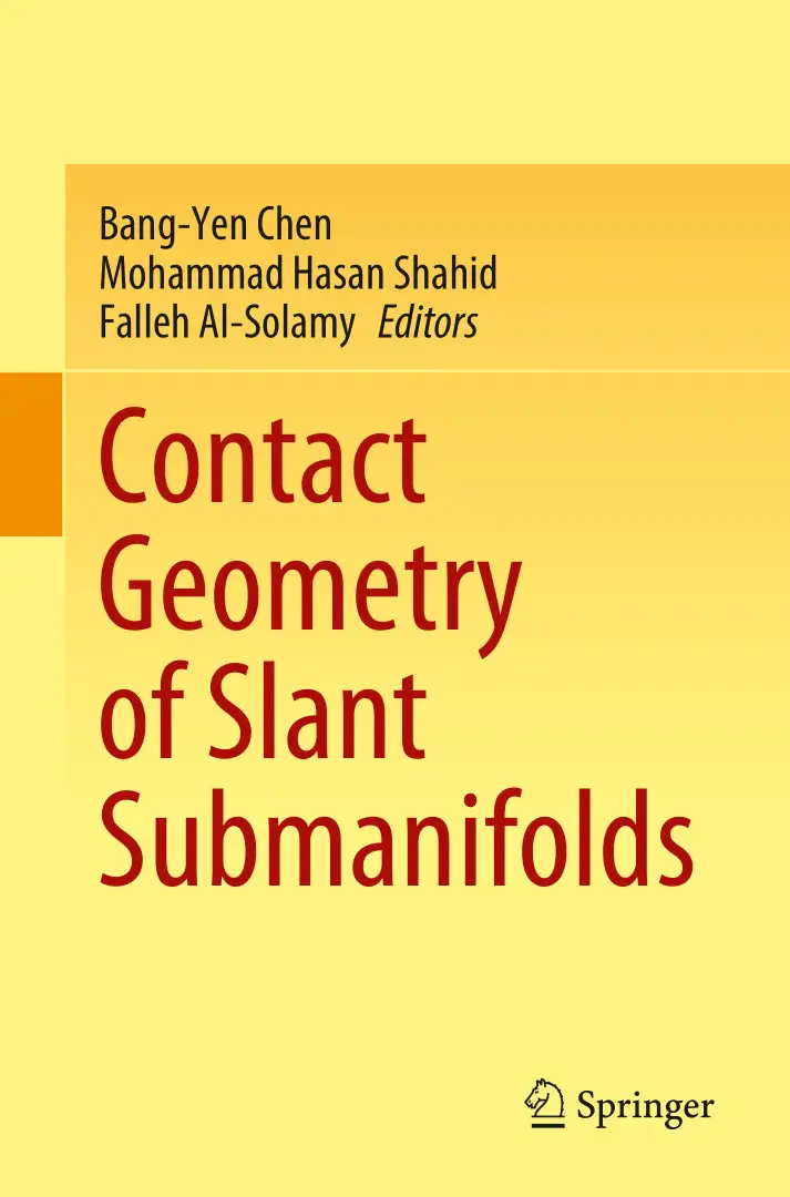 Contact Geometry of Slant Submanifolds