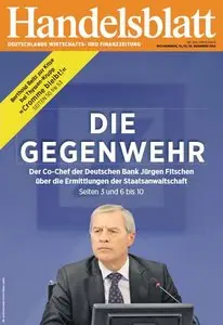 Handelsblatt vom Freitag, 14. Dezember 2012