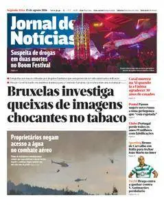 Jornal de Notícias - 15 de agosto 2016