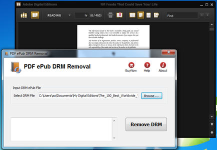 PDF ePub DRM Removal 4.0.1.220