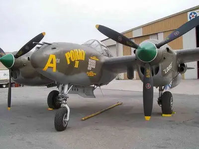 P-38J Lightning Walk Around