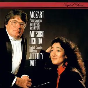 Mitsuko Uchida, Jeffrey Tate, English Chamber Orchestra - Mozart: Piano Concertos Nos. 8, KV246 & 9, KV247 (1992)