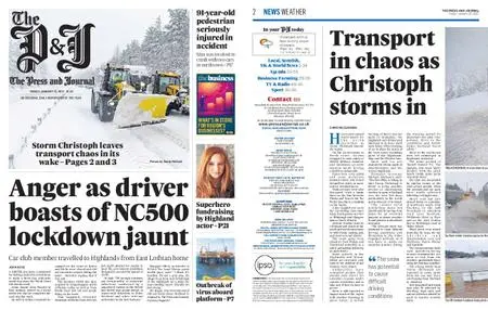 The Press and Journal Inverness – January 22, 2021