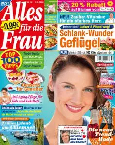 Alles für die Frau – 03. August 2018
