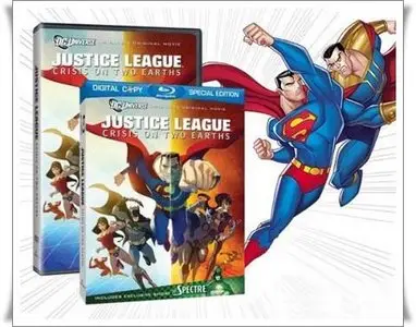 Justice League: Crisis on Two Earths (2010) - DvDRip.MKV - 260MB