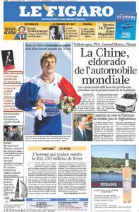 Le Figaro - Vendredi 30 juillet 2010