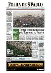 Folha de São Paulo - 29 Maio 2017 - Segunda