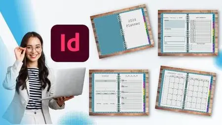 Design A Digital Planner For Resale In Adobe Indesign – 2024