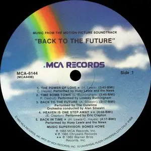 Back To The Future: Music From The Motion Picture Soundtrack (1985) [Vinyl Rip 16/44 & mp3-320 + DVD] Re-up