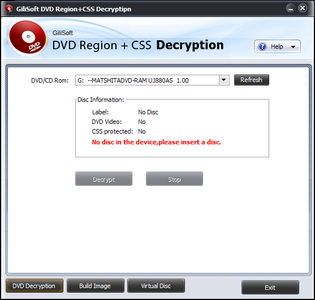 GiliSoft DVD Region CSS Decryption 2.2