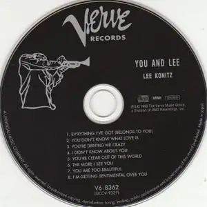 Lee Konitz - You and Lee (1959) {Japan Verve DSD Mini LP UCCV-9329 rel 2007}