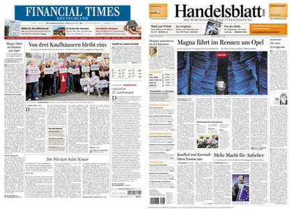 FinancialTimesDeutschland & Handelsblatt vom 22.05.2009