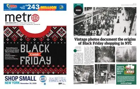 Metro New York – November 29, 2019