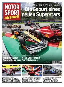 Motorsport aktuell - 2 August 2023