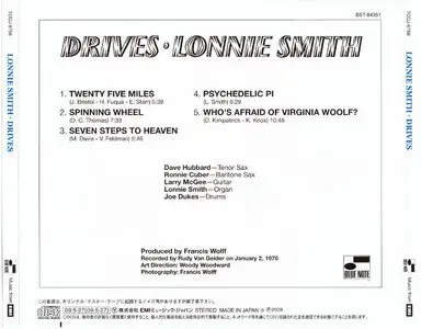 Lonnie Smith - Drives (1970) {2009 Japan 24-bit Remaster New Note Classics Series TOCJ-6756}