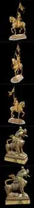 Jeanne D Arc Paris and Brass Lion w3 LOD - Nepal Heritage