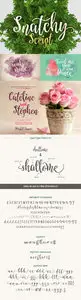 Creativemarket - Snatchy Script Font