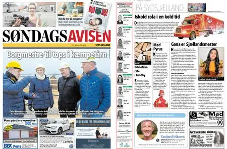 Søndagsavisen Sydsjælland – 13. december 2018