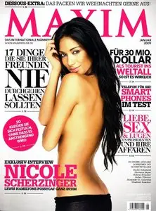 Nicole Scherzinger - Maxim Magazine Germany (January 2009)