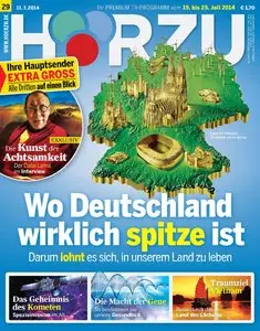 Hörzu 29/2014 (TV-Programm vom 19. - 25. Juli 2014)