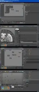 Cinema4dtutorial.net - branching network 2.0 with thinking particles