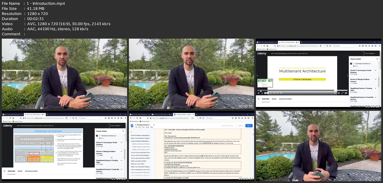 Complete Oracle Database Administration Course (19C,21C)