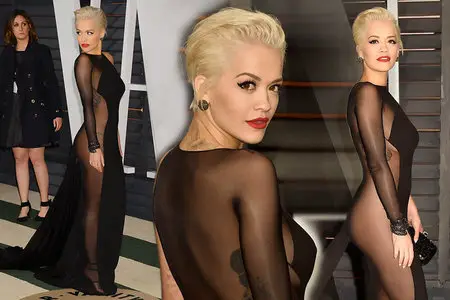 Rita Ora - Vanity Fair Oscar Party in Hollywood February 22, 2015