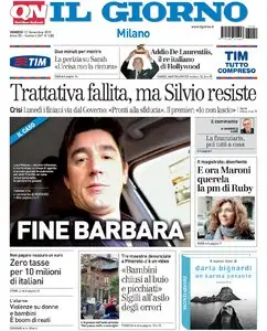 IL GIORNO DEL 12 NOVEMBRE 2010