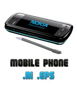 UHQ Mobile Phone Vector