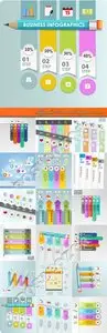 Infographic elements and diagrams vector 2