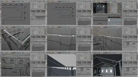 Video2Brain - Bradbury Building visualisieren mit Cinema 4D: Raum modellieren
