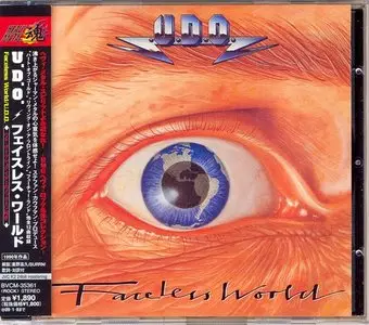 U.D.O. - Faceless World (1990) [Japanese, JVC K2 24bit Remastered BVCM-35361]
