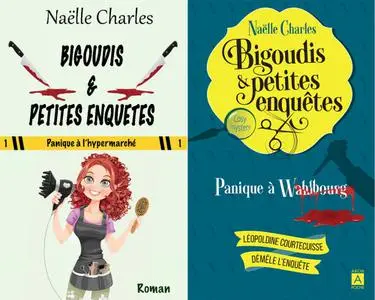 Nathalie Charlier, "Bigoudis et petites enquêtes", 2 tomes