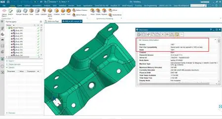 Siemens NX 1957 Build 1901 (NX 1953 Series)