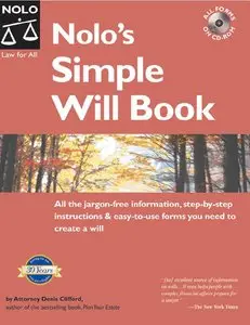 Nolo's Simple Will Book, 6 Ed.
