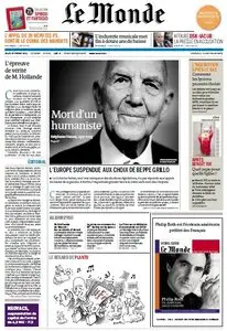 Le Monde du Jeudi, 28. Février 2013