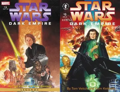 Star Wars - Dark Empire (1991) #1-6 (Marvel Edition) (2015) Complete