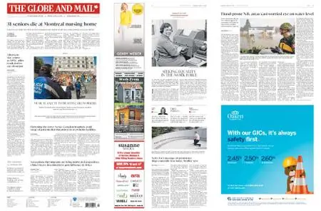 The Globe and Mail – April 13, 2020