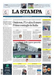 La Stampa Biella - 28 Novembre 2021