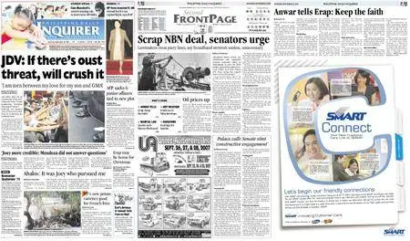Philippine Daily Inquirer – September 22, 2007