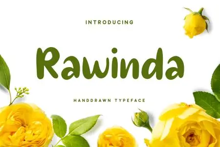 Rawinda - Handdrawn Font