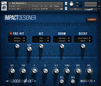 Zero-G Impact Designer KONTAKT