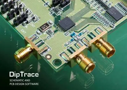 DipTrace 3.1 Beta with 3D Library