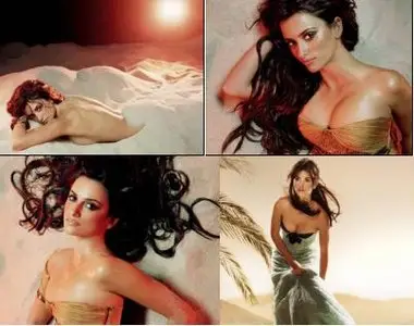 Penelope Cruz - desert fotoshooting