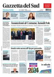 Gazzetta del Sud Messina - 12 Gennaio 2024