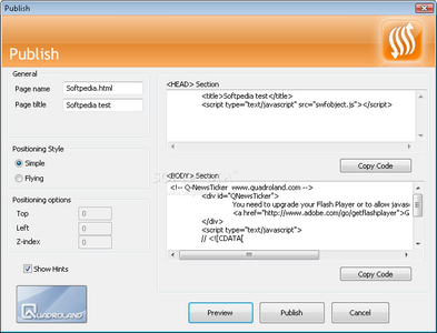 Q-News Ticker 1.04
